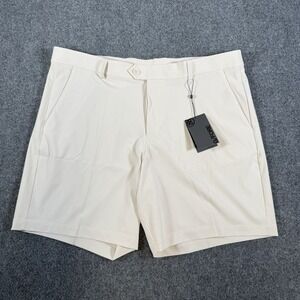 G/Fore Shorts Mens 40 Stone Off‎ White Golf Maverick 4-Way Stretch 8" Inseam New